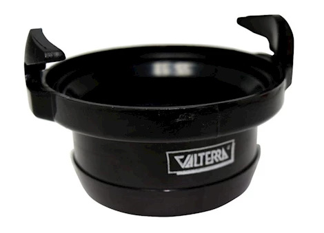 Valterra Products LLC Hose adapter, 3in straight, black, bulk Main Image