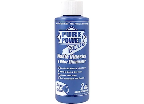 Valterra Pure Power Blue Waste Digester & Odor Eliminator Holding Tank Treatment – 4 oz. Bottle