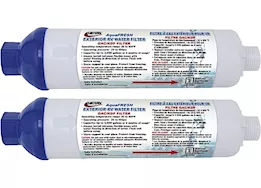 Valterra Products LLC Inline water filter, 2 pack