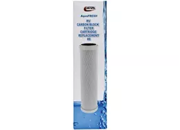 Valterra Products LLC Carbon block filter, exterior cartridge replacement, 10in, 8 equivalent