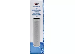 Valterra Products LLC Carbon block filter, exterior cartridge replacement, 10in, 8 equivalent