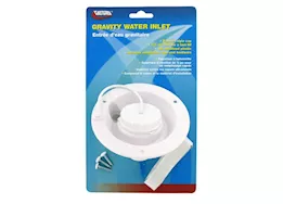 Valterra Products LLC Gravity water inlet, white, carded