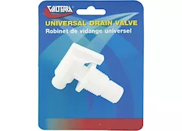 Valterra Products LLC Universal drain valve, threaded, carded