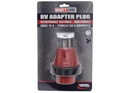 Valterra Products LLC 15a - 30a detachable adapter plug, carded
