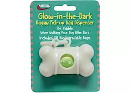 Valterra Products LLC Glow-n-dark dog bag  dispenser kit (20), carded