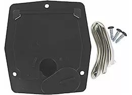 Valterra Products LLC Cable hatch, sm square, black, carded
