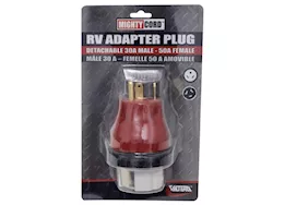 Valterra Products LLC 30a - 50a detachable adapter plug, carded