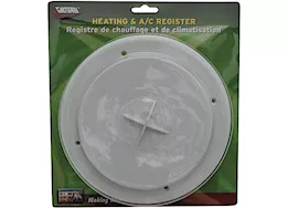 Valterra Products LLC Air port for roof a/c 4in plastic, white, carded