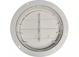 Valterra Products LLC A/c ceiling register adj. rotating 5in plastic, medium white, carded