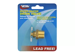 Valterra Products LLC Water heater drain valve, 1/2in, carded