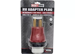 Valterra Products LLC 50a - 50a detachable adapter plug, carded