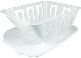 Valterra Products LLC Mini dish drainer set, white, bagged