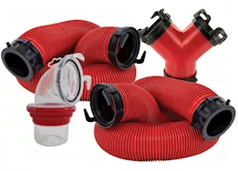 Valterra Products LLC Ez coupler dual tank 10 sewer hose kit, boxed