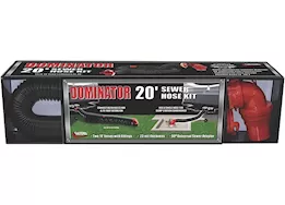 Valterra 20’ Dominator Sewer Hose Kit