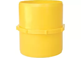 Valterra Products LLC Hose coupler, straight, 3in hose x hose, yellow