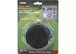 Valterra Products LLC Rotating bayonet hose fitting, black, carded