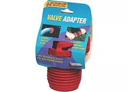 Valterra Products LLC Ez coupler valve adapter, red, carded