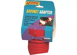 Valterra Products LLC Ez coupler bayonet fitting, red, carded