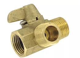 Valterra Products LLC Diverter valve, brass, 1/2in, mpt x mpt x lf fpt, bulk