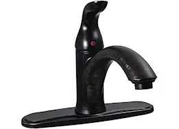 Valterra Products LLC Kitchen faucet, 8in hi-arc hybrid, 1 lever, ceramic disc, rubbed bronze