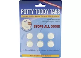 Valterra Products LLC Potty toddy tabs - 6/card