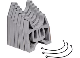 Valterra Slunky RV Sewer Hose Support – 10’, Gray