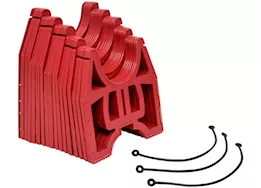 Valterra Slunky RV Sewer Hose Support – 10’ Low, Red