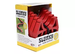 Valterra Slunky RV Sewer Hose Support – 10’ Low, Red