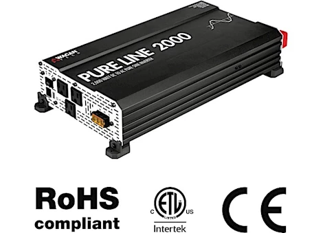 Wagan Corporation ETL PURELINE 2000W POWER INVERTER