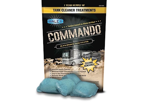 COMMANDO - BLACK TANK CLEANER - RETAIL BAG