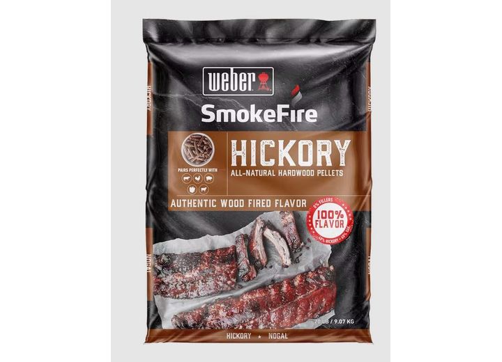 HICKORY SMOKEFIRE PELLETS 20LB BAG