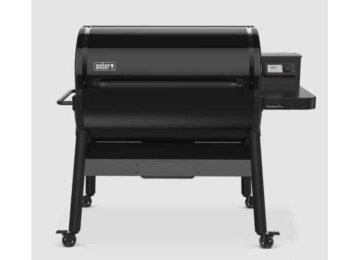 WEBER SMOKEFIRE EPX6 WOOD FIRED PELLET GRILL, STEALTH EDITION – BLACK