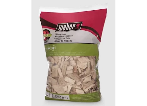 Weber Apple Wood Chips – 192 cu. in. Bag