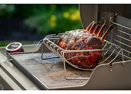 Weber Prem barbeque rib/roast rack