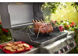 Weber Prem barbeque rib/roast rack