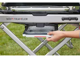 Weber Traveler portable gas grill w/ rv hose incl.