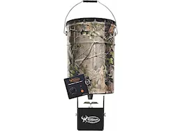 Wildgame Innovations/Stealth Cam/HME Wildgame innovations w50p - wgi steel quick set 50lb - bucket feeder w/photo cell timer