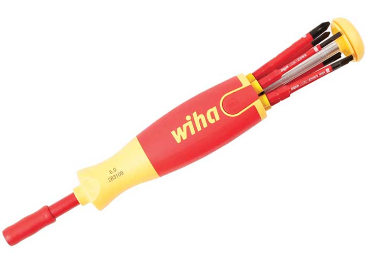 Wiha Tools USA 7 PIECE INSULATED SLIMLINE 6-IN-1 ULTRA DRIVER SET