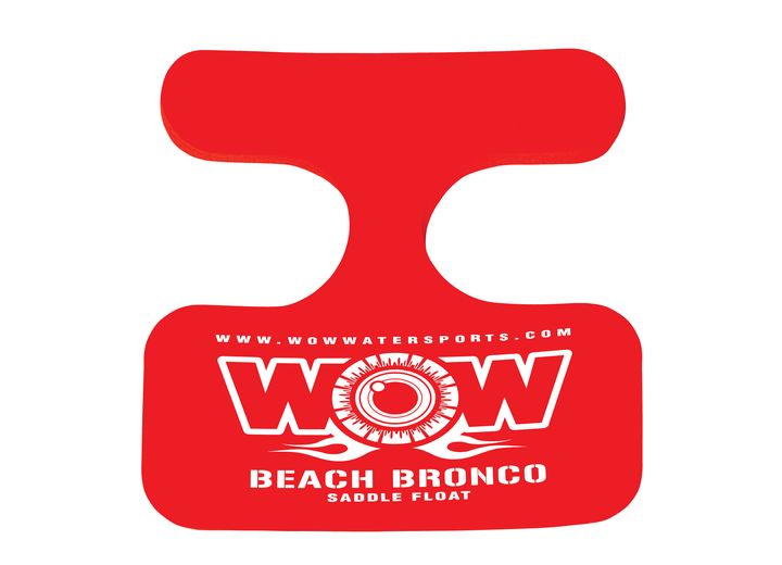 WOW BEACH BRONCO POOL SADDLE FLOAT - RED