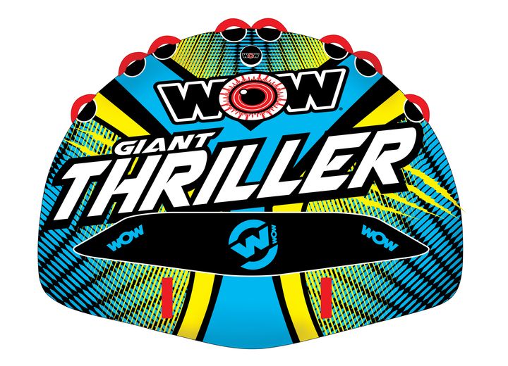 WOW GIANT THRILLER 4 RIDER TOWABLE DECK TUBE
