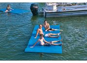 WOW CHILLraft Floating Foam Mat - 20 ft. x 6 ft., Blue