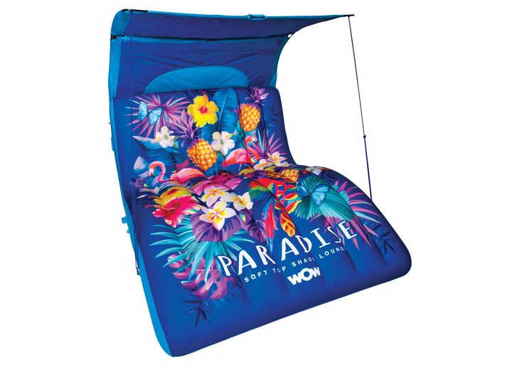 WOW PARADISE 2-PERSON LOUNGER WITH CANOPY
