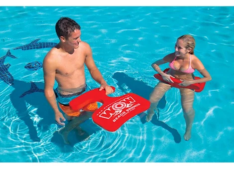 WOW Beach Bronco Pool Saddle Float - Red