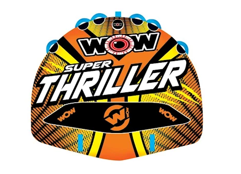 WOW Super Thriller 3 Rider Towable Deck Tube
