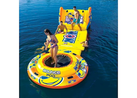 WOW Bounce Pod Floating Jump Station