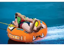 WOW 2Ber 1 Rider Towable Starter Kit with Tube, Rope, & Pump
