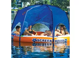 WOW 6-Person Inflatable Screen House Lounger Island