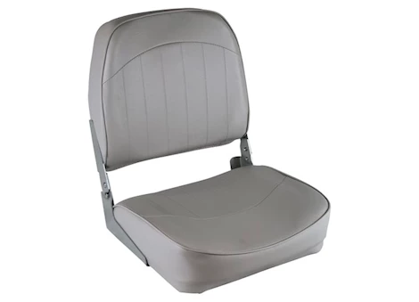 Wise Company WISE 8WD734 STANDARD LOW BACK BOAT SEAT - GREY