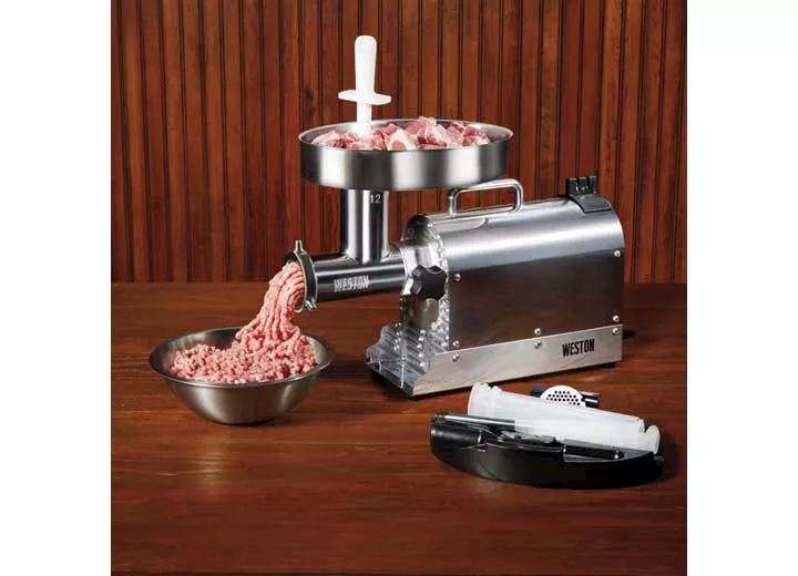 Weston Brands Pro series #12 meat grinder - 1 hp