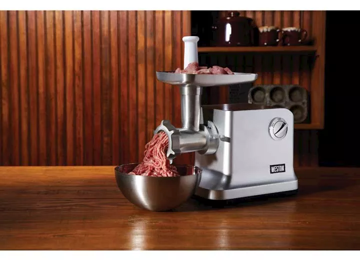 Weston Brands #12 electric meat grinder & sausage stuffer